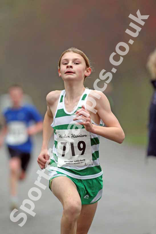 Under-13s 719, Heaton Harriers Memorial Road Race.